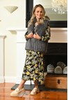 ADELE GILET - dark silv